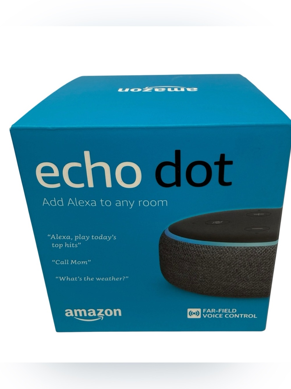 Amazon ECHO DOT Smart Speaker 3rd Gen Charcoal New in box